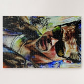 Portrait des männlichen harten Typ Puzzle (Horizontal)