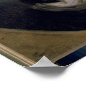 Portrait des Mathematikers Leonard Euler Poster (Ecke)