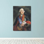 Portrait des Mathematikers Leonhard Euler Leinwanddruck (Insitu (Holzboden))