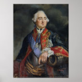 Portrait des Mathematikers Leonhard Euler Poster (Vorne)