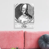 Portrait des Papstes Gregory VII Leinwanddruck (Insitu (Wohnzimmer))