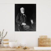 Portrait des Philanthropen Andrew Carnegie Poster (Küche)
