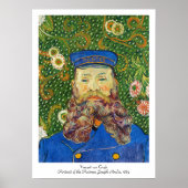 Portrait des Postman Joseph Rouli Van Gogh vinc Poster (Vorne)