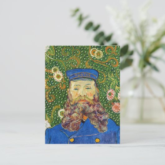 Portrait des Postman Joseph Rouli Van Gogh vinc Postkarte (Stehend Vorderseite)