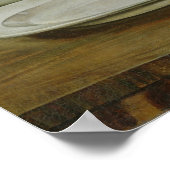 Portrait des Richters Jakob Wilder, 1819 Poster (Ecke)