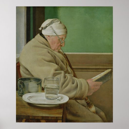 Portrait des Richters Jakob Wilder, 1819 Poster (Vorne)