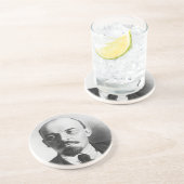 Portrait des russischen Wladimir Ilyich Lenin Untersetzer (Seite)