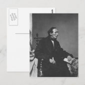 Portrait des Schriftstellers Hans Christlich Ander Postkarte (Vorne/Hinten)