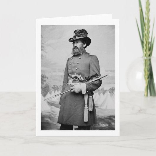 Portrait des zivilen Krieges, 1860er Karte (Vorderseite)