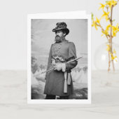 Portrait des zivilen Krieges, 1860er Karte (Gelbe Blume)