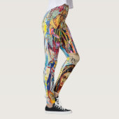 PORTRAIT DESIGNER COLLAGE LEGGINGS (Rechts)