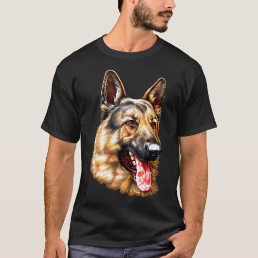 Portrait Dog T-Shirt (Vorderseite)
