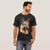 Portrait Dog T-Shirt (Vorne ganz)
