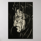 Portrait Edmund Schaeffer | Albert Müller Poster (Vorne)