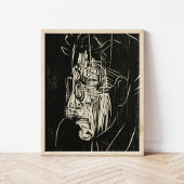 Portrait Edmund Schaeffer | Albert Müller Poster