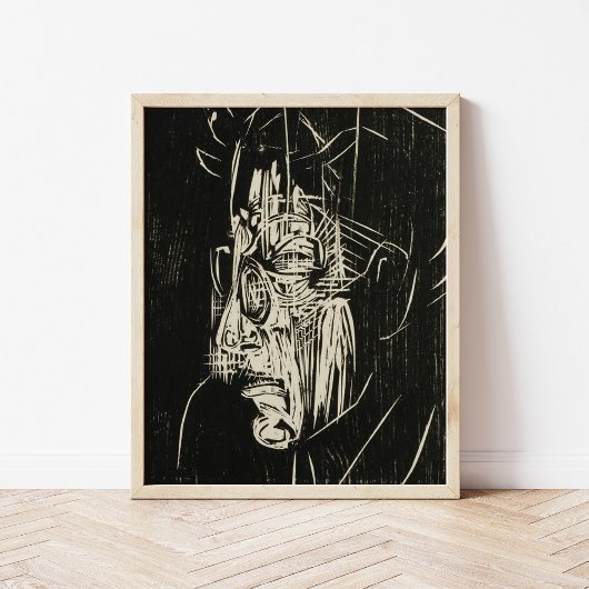 Portrait Edmund Schaeffer | Albert Müller Poster