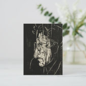 Portrait Edmund Schaeffer | Albert Müller Postkarte (Stehend Vorderseite)