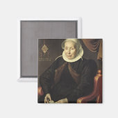 Portrait einer älteren Frau, 1603 Magnet (Vorderseite/Rückseite)