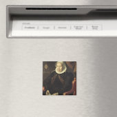 Portrait einer älteren Frau, 1603 Magnet (In Situ (Geschirrspüler))