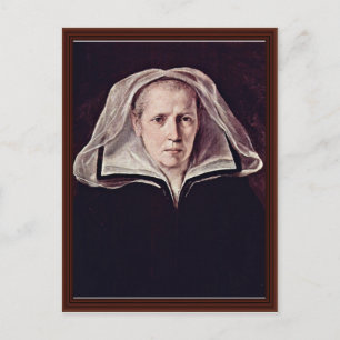 Portrait einer älteren Frau von Reni Guido Postkarte