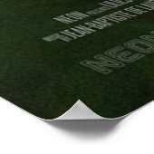 Portrait einer brennenden Dame 3 Poster (Ecke)