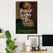 Portrait einer brennenden Dame 3 Poster (Heimbüro)