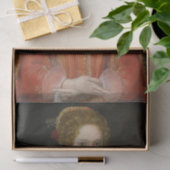 Portrait einer Dame, Halblänge von Ottavio Leoni Seidenpapier (Geschenk)