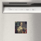 Portrait einer Dame Magnet (In Situ (Geschirrspüler))