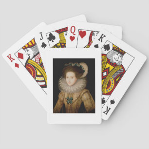Portrait einer Dame, möglicherweise Mary Queen von Spielkarten