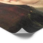 Portrait einer Dame Poster (Ecke)