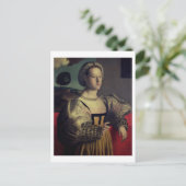 Portrait einer Dame Postkarte (Stehend Vorderseite)