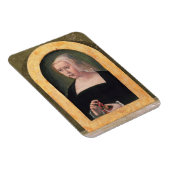 Portrait einer Dame (Tafel) Magnet (Rechte Seite)