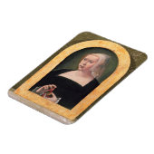 Portrait einer Dame (Tafel) Magnet (Linke Seite)