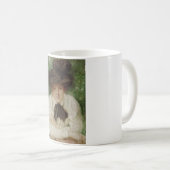 Portrait einer Edwardian Lady (Vintage Kunst) Kaffeetasse (VorderseiteRechts)