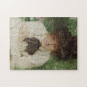 Portrait einer Edwardian Lady (Vintage Kunst) Puzzle (Horizontal)
