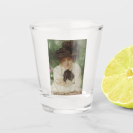 Portrait einer Edwardian Lady (Vintage Kunst) Schnapsglas
