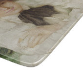 Portrait einer Edwardian Lady (Vintage Kunst) Schneidebrett (Ecke)