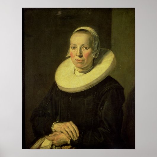 Portrait einer Frau, 1644 Poster (Vorne)