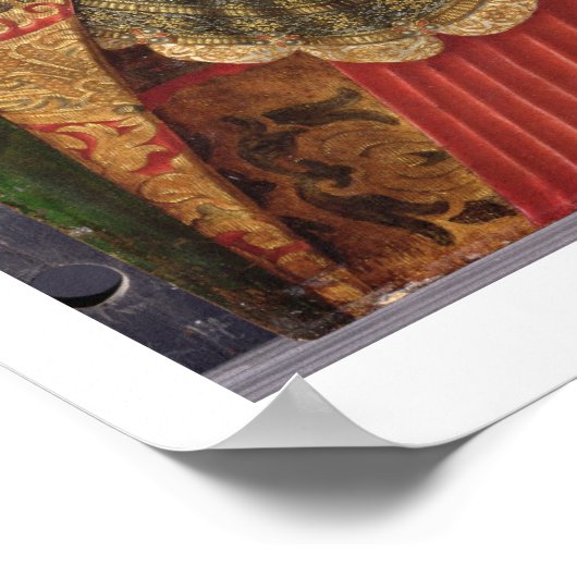 Portrait einer Frau, 16 Jahre alt, zuvor identifiz Poster (Ecke)