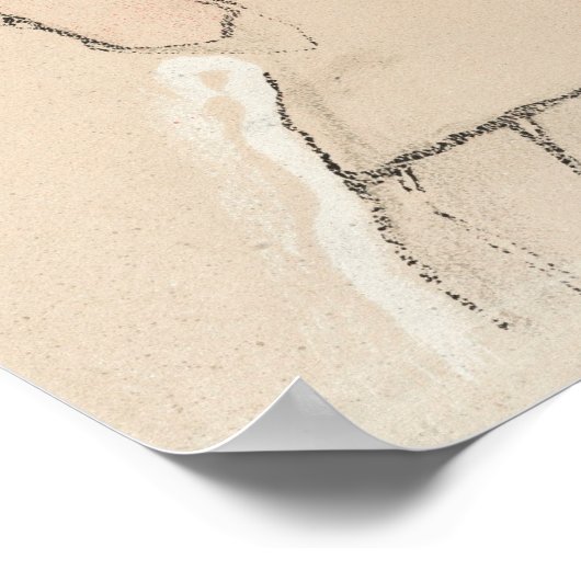 Portrait einer Frau (1910) von Egon Schiele Poster (Ecke)