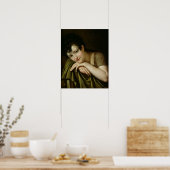Portrait einer Frau 2 Poster (Küche)
