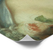 Portrait einer Frau 2 Poster (Ecke)