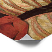 Portrait einer Frau 2 Poster (Ecke)