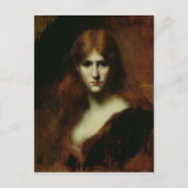 Portrait einer Frau 2 Postkarte (Vorderseite)