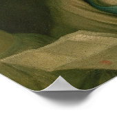 Portrait einer Frau 3 Poster (Ecke)