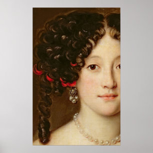 Portrait einer Frau 3 Poster