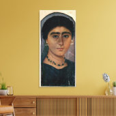 Portrait einer Frau aus Fayum, 1.-4. Jahrhundert Leinwanddruck (Insitu (Wohnzimmer))