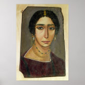 Portrait einer Frau aus Fayum, 1.-4. Jahrhundert Poster (Vorne)
