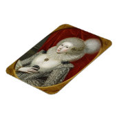 Portrait einer Frau, möglicherweise Frances Cotton Magnet (Linke Seite)