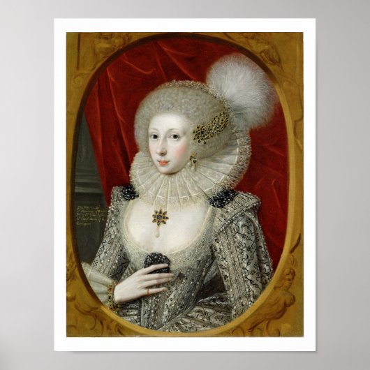 Portrait einer Frau, möglicherweise Frances Cotton Poster (Vorne)